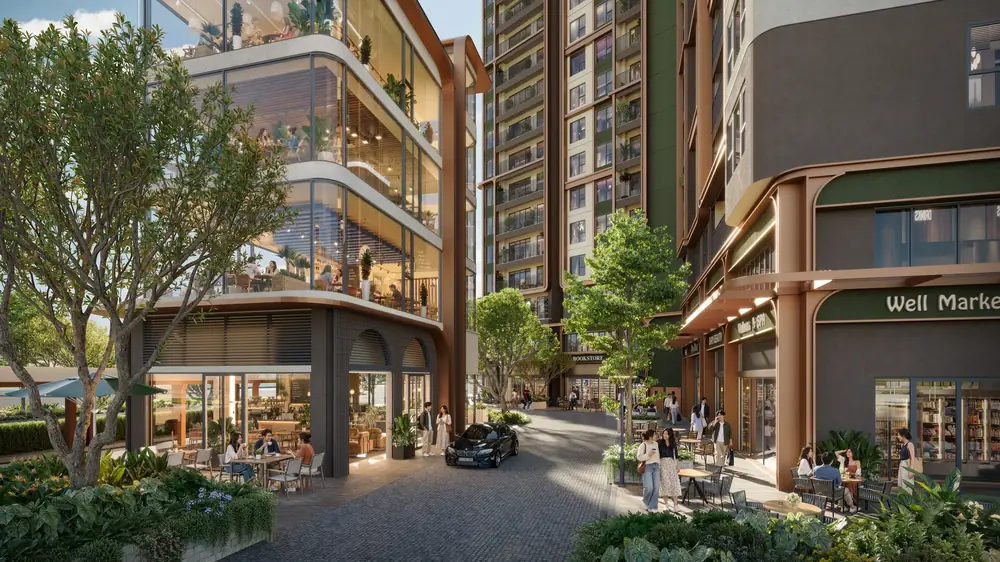 Phố thương mại và shop khối đế Norton Park